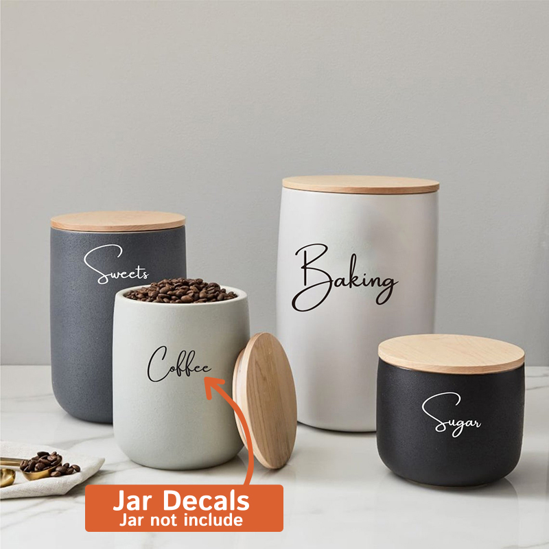 Switching Coffee To Tea - Только наклейка, 8 шт., кухонная организация,