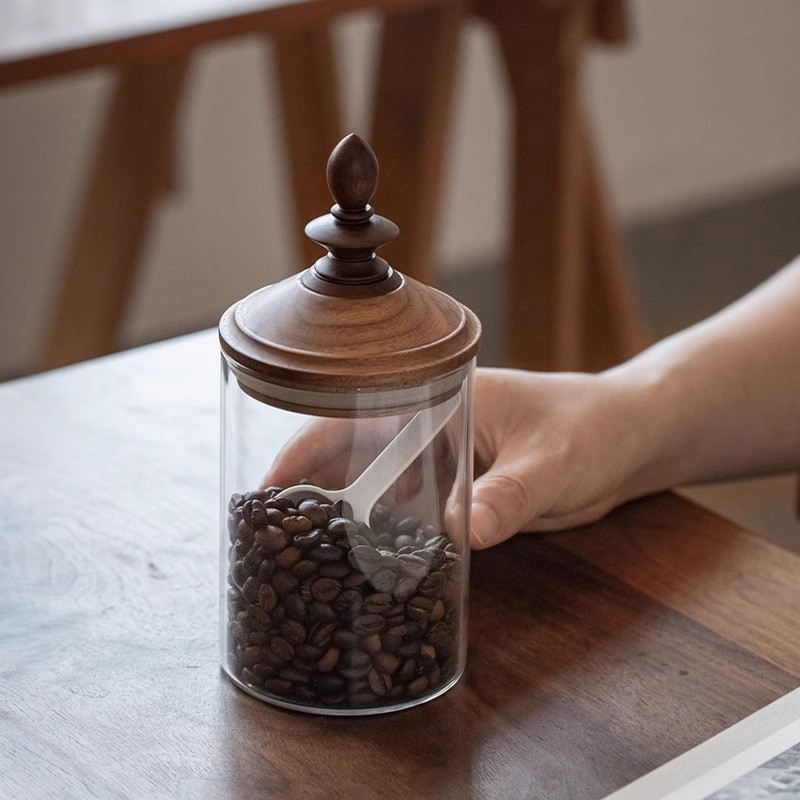 Coffee Tea And Bean Leaf - Банка для хранения кофейных зерен в