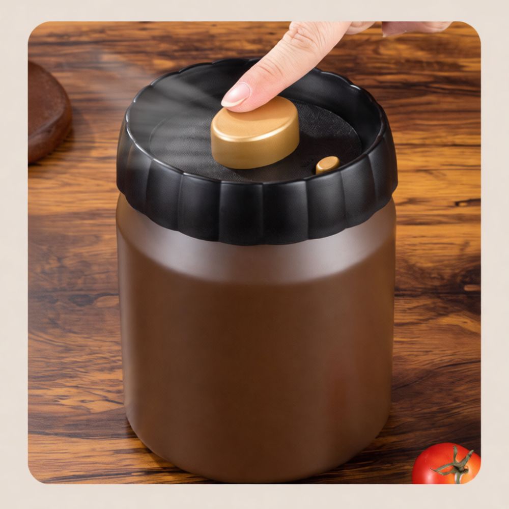 Coffee Tea And Bean Leaf - Вакуумный контейнер для хранения кофейных зерен,