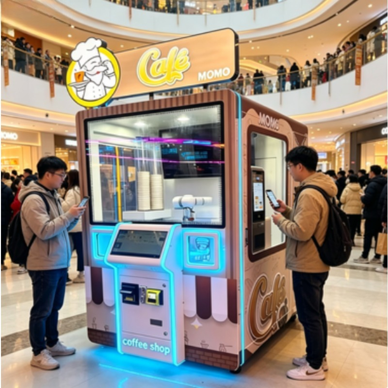Coffee Tea Vending Machine - Автоматический вендинговый аппарат для кофе и