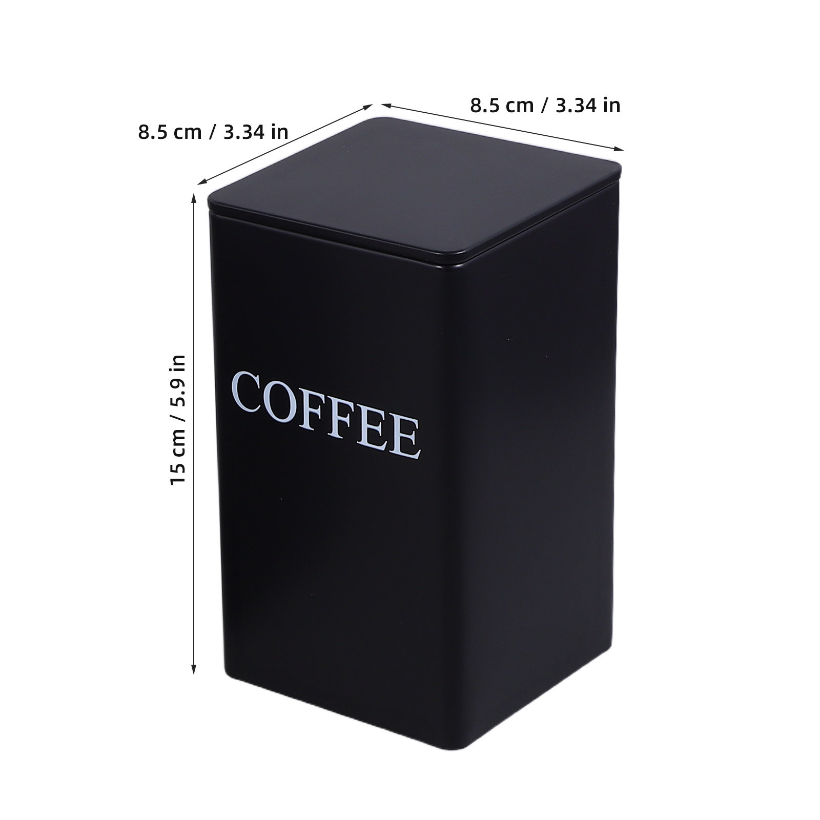 3 шт. металлических квадратных – обзор и цена Coffee Tea Sugar Canisters