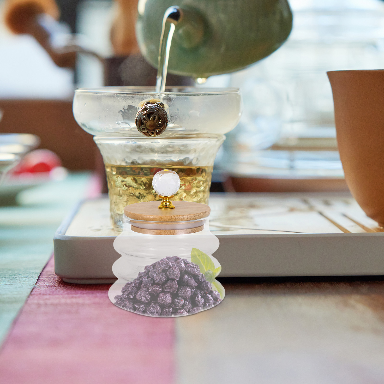 Прозрачная стеклянная банка дл – обзор и цена Coffee Tea And Bean Leaf
