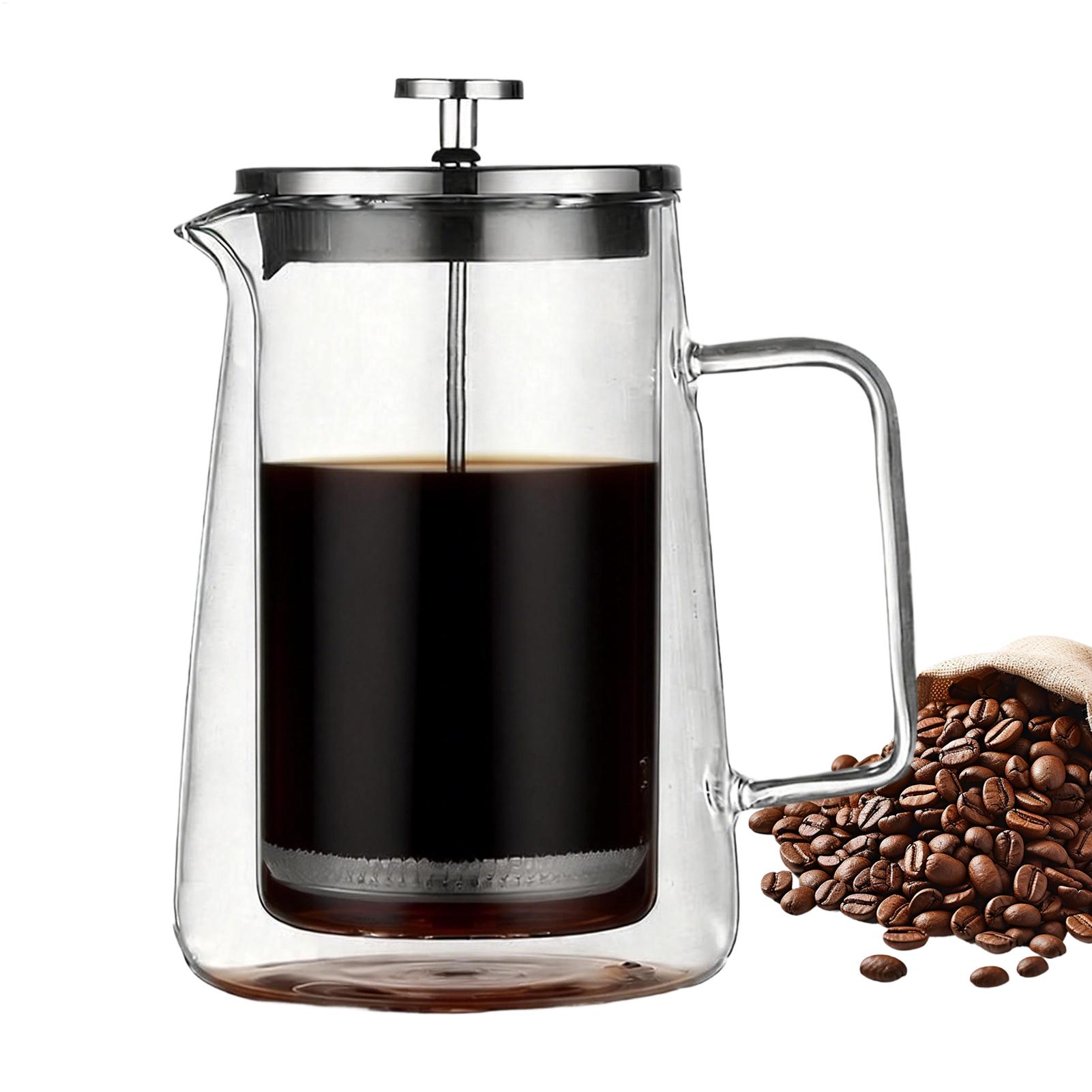 Кофейник-пресс из стекла и нер – обзор и цена French Press Glass