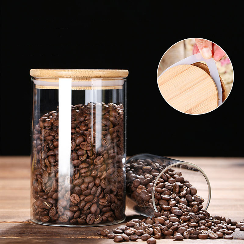 Стеклянные банки для хранения  – обзор и цена Coffee Tea And Bean Leaf
