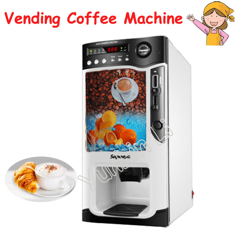 Автоматическая торговая кофема – обзор и цена Coffee Tea Vending Machine