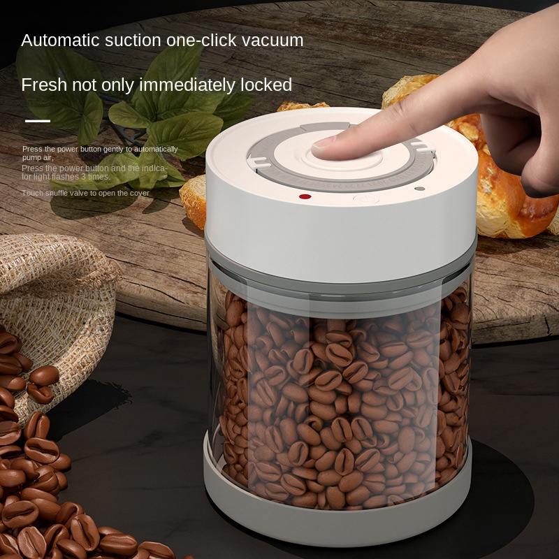 Электрическая вакуумная банка  – обзор и цена Coffee Tea Sugar Canisters