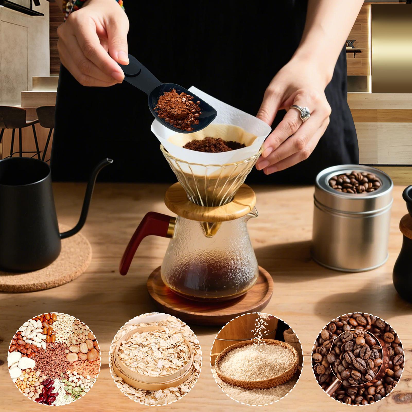 Ложка для кофе с зажимом. Унив – обзор и цена Coffee Tea And Bean Leaf