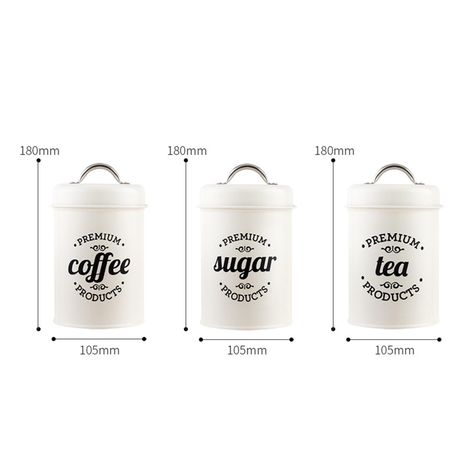 Набор металлических кухонных б – обзор и цена Coffee Tea Sugar Canisters