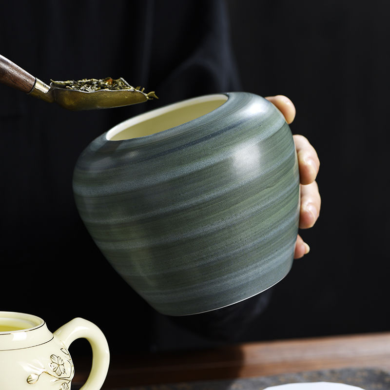 Керамическая банка для чайных  – обзор и цена Coffee Tea And Bean Leaf