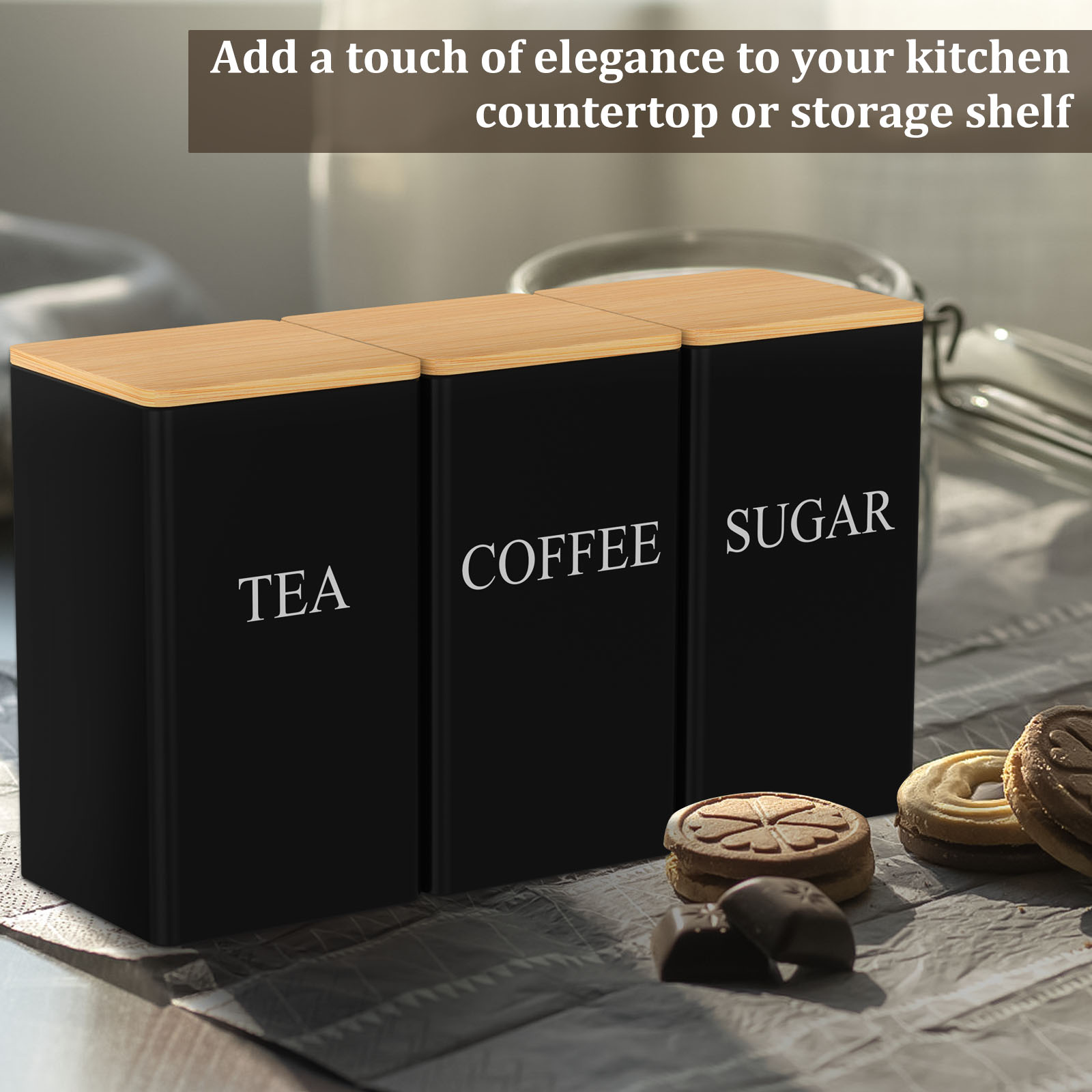 Баночка для хранения кофейных  – обзор и цена Coffee Tea Sugar Canisters