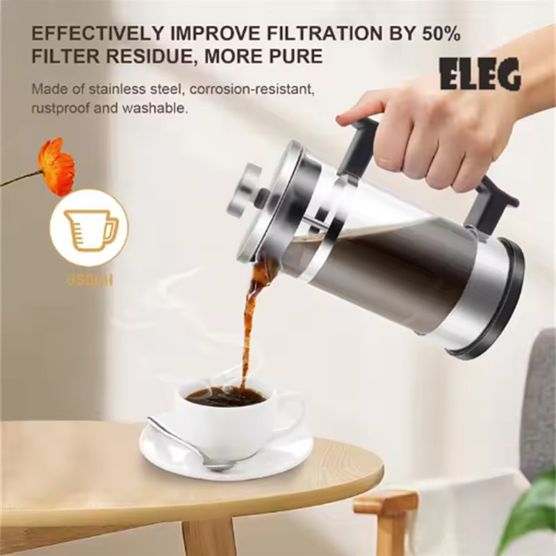 Кофейник-френч-пресс с фильтро – обзор и цена French Press Glass